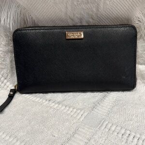 Kate Spade Laurel Way Neda Black leather Wallet